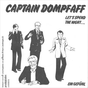Captain Dompfaff, Single Front Cover.designed by Burkhard Ballein)